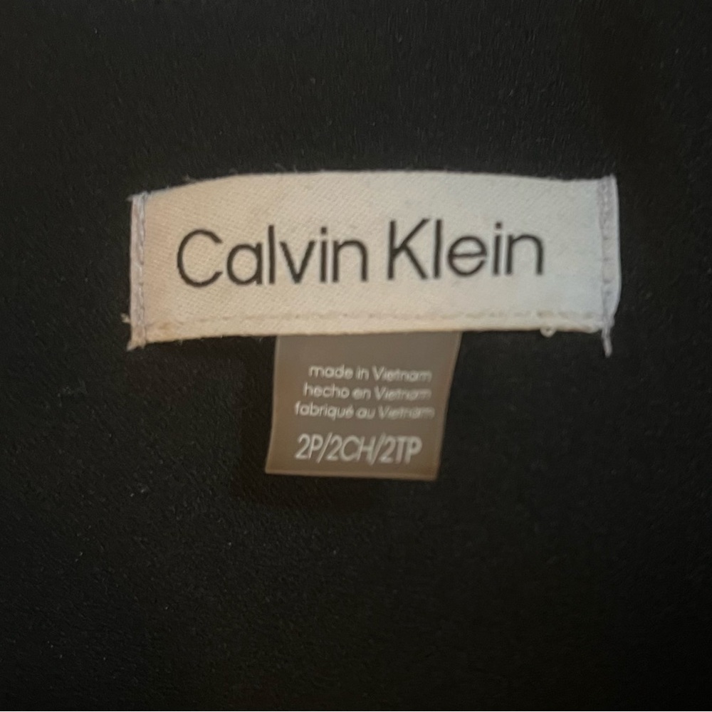 Calvin Klein tulip sleeve dress Black, sz XS - Picture 5 of 6